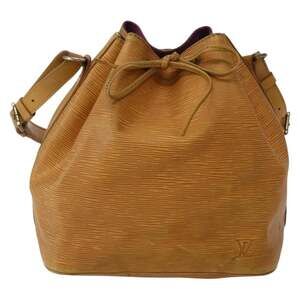 Louis Vuitton Epi Petit Noe Bucket Bag Yellow